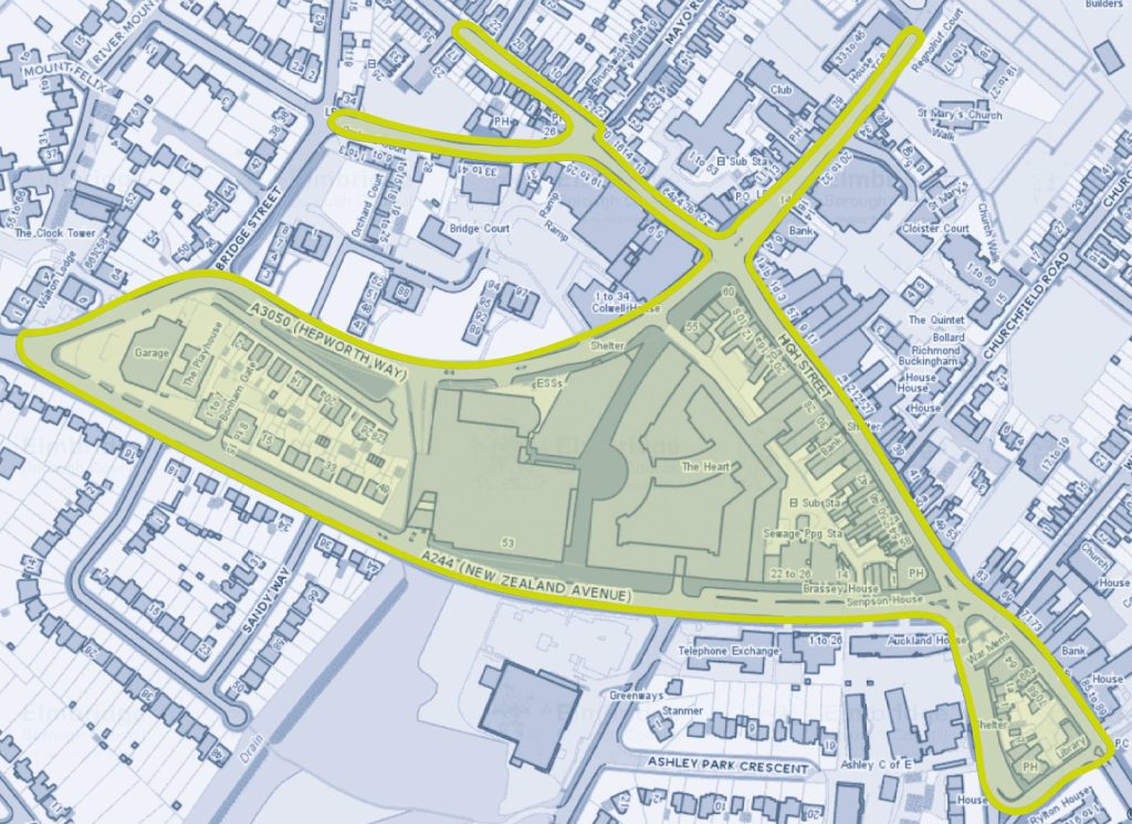 Walton BID Boundary